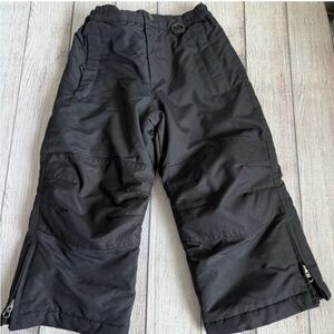 LANDS END Black Snow Pants 4